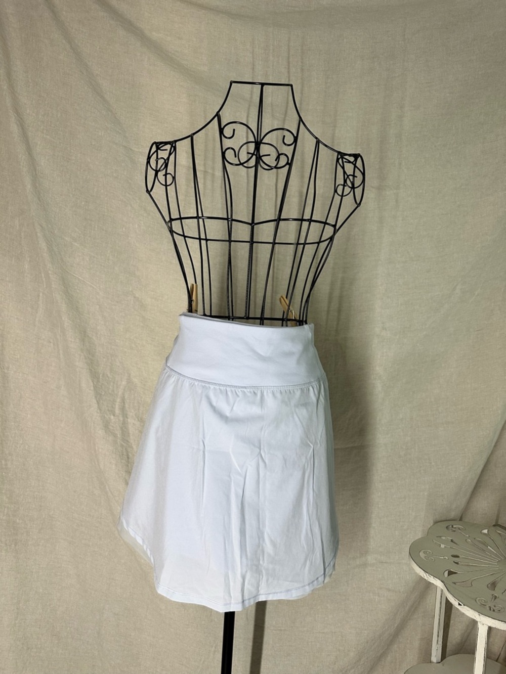 CALIA by Carrie Underwood Pale Peri Blue Mid Rise Skort XL